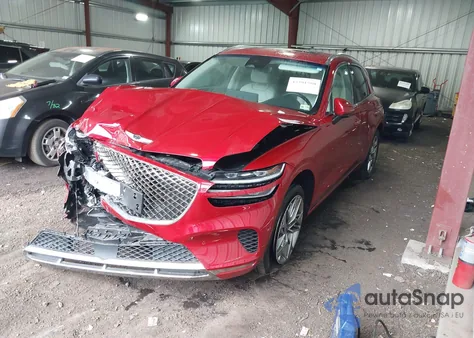 2022 Genesis Gv70 2.5T Awd из США, поврежденный, VIN KMUMADTBXNU052106